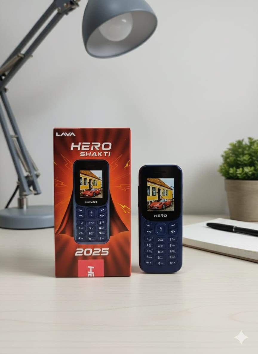 Lava Hero Shakti 2025 Dual SIM Power Feature Phone